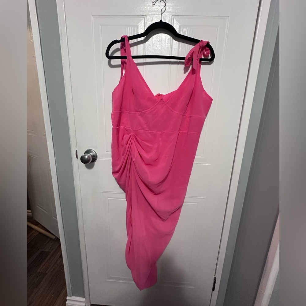 Elegant Pink Women's Dress